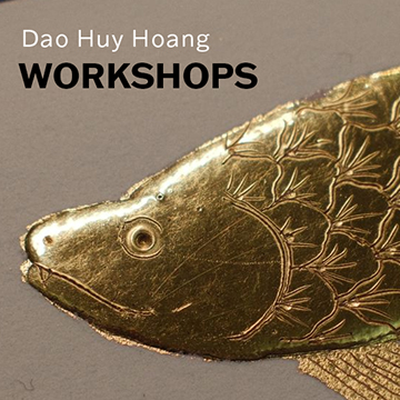 Dao Huy Hoang gilding workshops