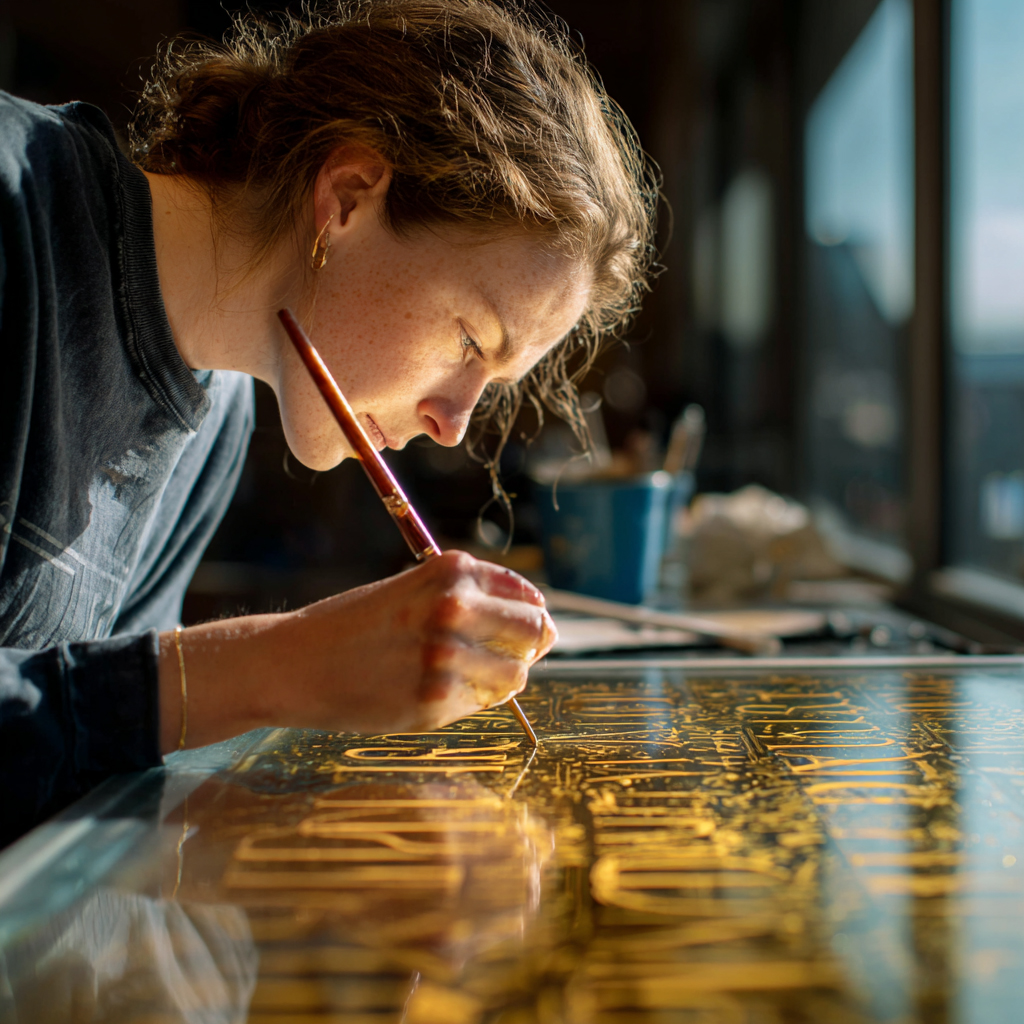 Glass Gilding