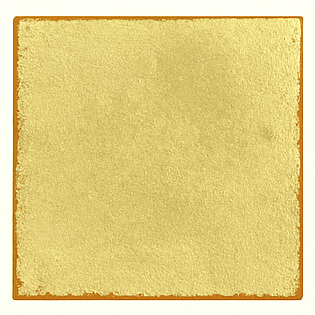 gold leaf with terre cotte clay bole