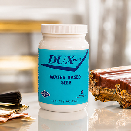 Water-based adhesive size