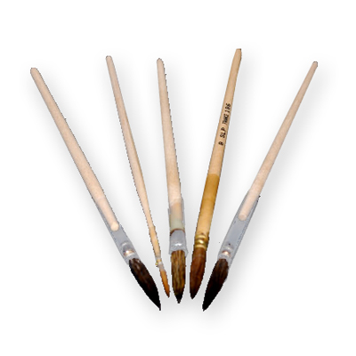 quill brushes