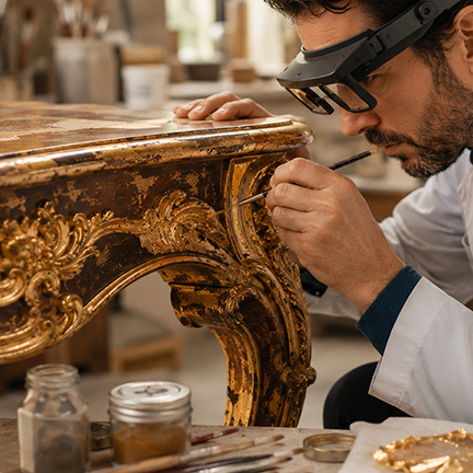 Restoration arts and gilding