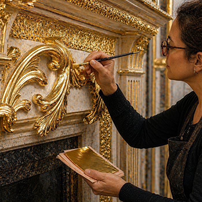 Advanced water gilding burnishing